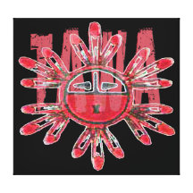 Tawa Kachina Impresion En Lona