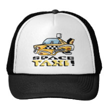 ¡Taxi del espacio! Gorras