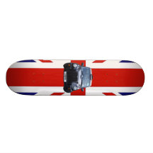 Taxi negro de Londres Tablas De Skate
