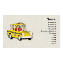 Taxi Tarjetas De Visita