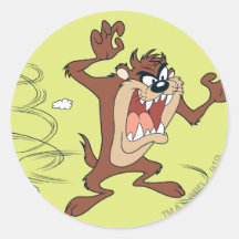 Taz que presenta 10 pegatina