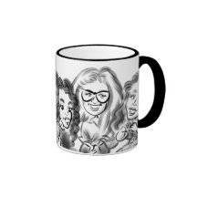 Taza 13a de la caricatura de Boston