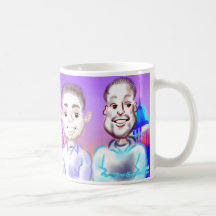 Taza 13a de la caricatura de NYC