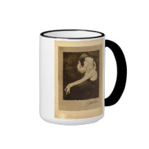Taza 1923 del retrato del vintage de Alma Rubens