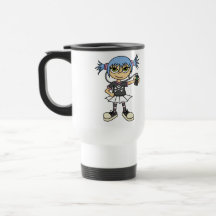 Taza 1 del chica de la escena