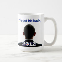 TAZA 2012 DE OBAMA DEL FUNCIONARIO