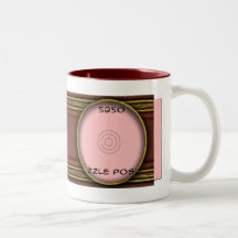 Taza - 2 echados a un lado - paisaje