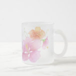 Taza a mano de la flor