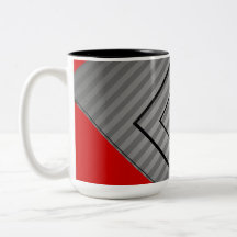 Taza abstracta de la diversión