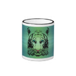 Taza acuática china del tigre