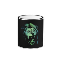 Taza acuática del león