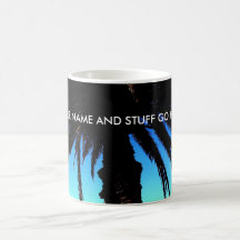Taza adaptable fresca de la palma