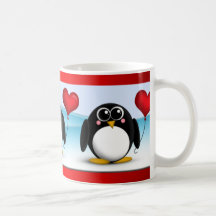 Taza adorable del el día de San Valentín del globo