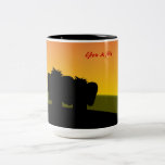 Taza afortunada linda del el día de San Valentín d
