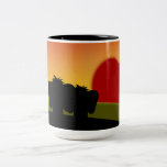 Taza afortunada linda del el día de San Valentín d