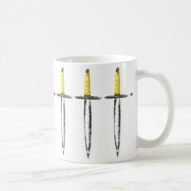 Taza al azar de las dagas