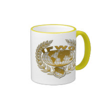 Taza amarilla 11oz del borde de IFWG