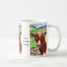 Taza, arte de la vaca