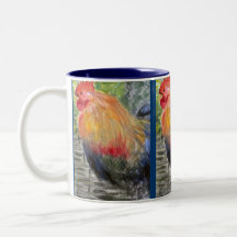 Taza/arte del gallo/del pollo de la taza