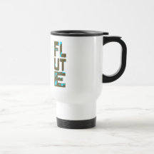 Taza asimétrica del viaje de la flauta