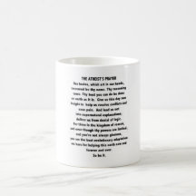 Taza atea del rezo