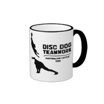 Taza australiana del perro del ganado del trabajo 