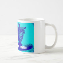 Taza azul