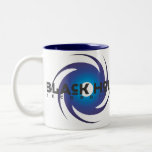 Taza azul básica de las grabaciones del calabozo