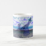 Taza azul del bailarín