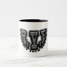 TAZA BLACK/WHITE/SILVER DE R.Y.E