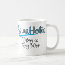 Taza blanca clásica de AquaHolic