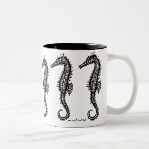 Taza blanco y negro del arte del dibujo gráfico de