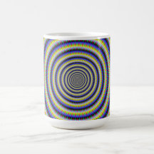 Taza Boggling de los círculos del ojo