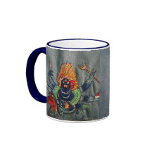 Taza bordada