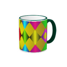 Taza brillante del campanero del modelo del diaman