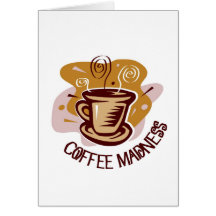 ¡Taza caliente de cocido al vapor al vapor diverti Tarjetón