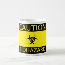 Taza "CAUTION"
