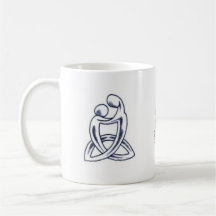 Taza céltica del nudo de la maternidad