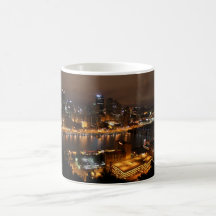 Taza céntrica de Pittsburgh