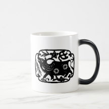 Taza china del buey