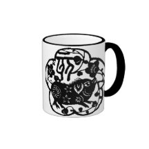 Taza china del verraco