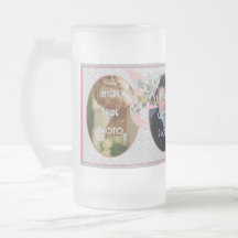 Taza clásica del regalo del vidrio esmerilado de l