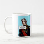 Taza cómica de almirante Nelson