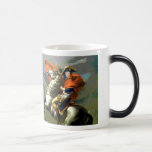 Taza compleja del recorte del carnaval de Napoleon