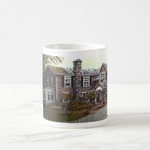 taza con el "hogar del país "
