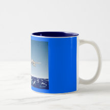 Taza con el pez volador