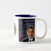 Taza conmemorativa 2013 de la inauguración de Obam