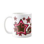 Taza conocida personalizada estrellas retras tazas