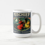 Taza cordial de Halloween de la calabaza