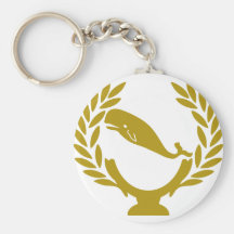 Taza-corona-ballena Llavero